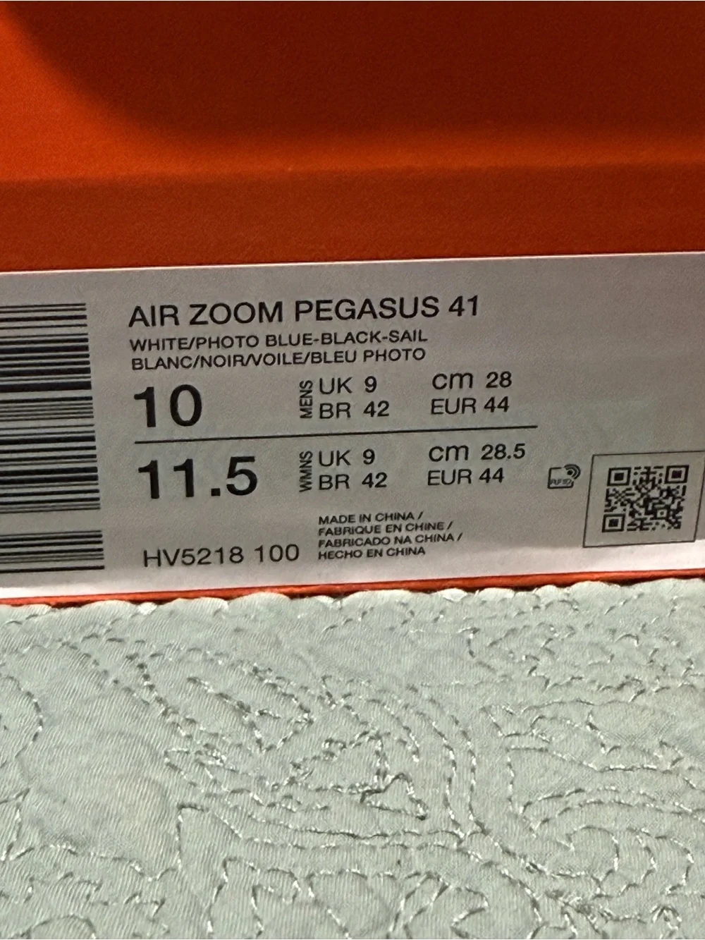 Nike Air Zoom Pegasus 41 Men’s Size 10 Woman’s 11.5